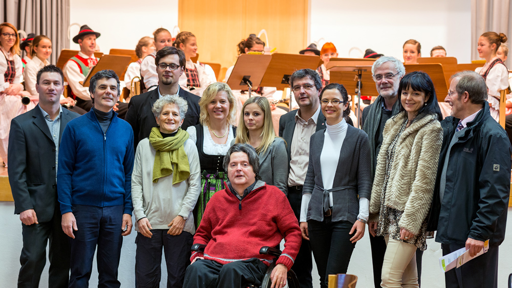 Tsch&ouml;gglberg-Team  - Conferenza stamp