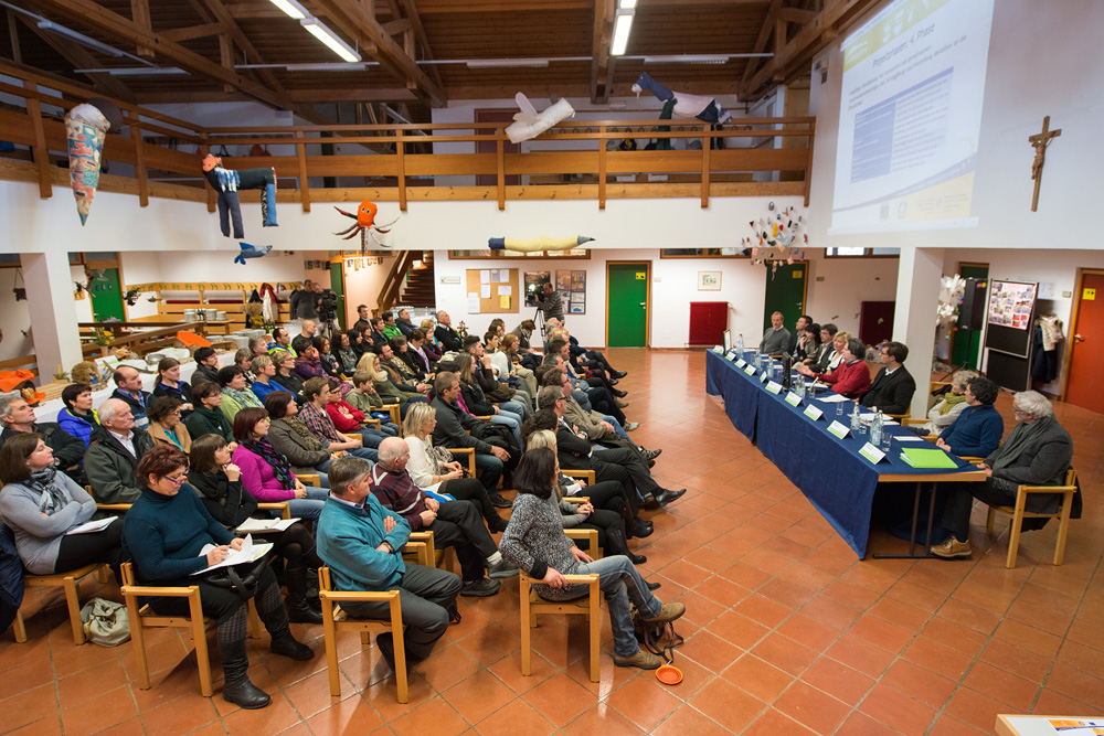 Tsch&ouml;gglberg-Team  - Conferenza stamp