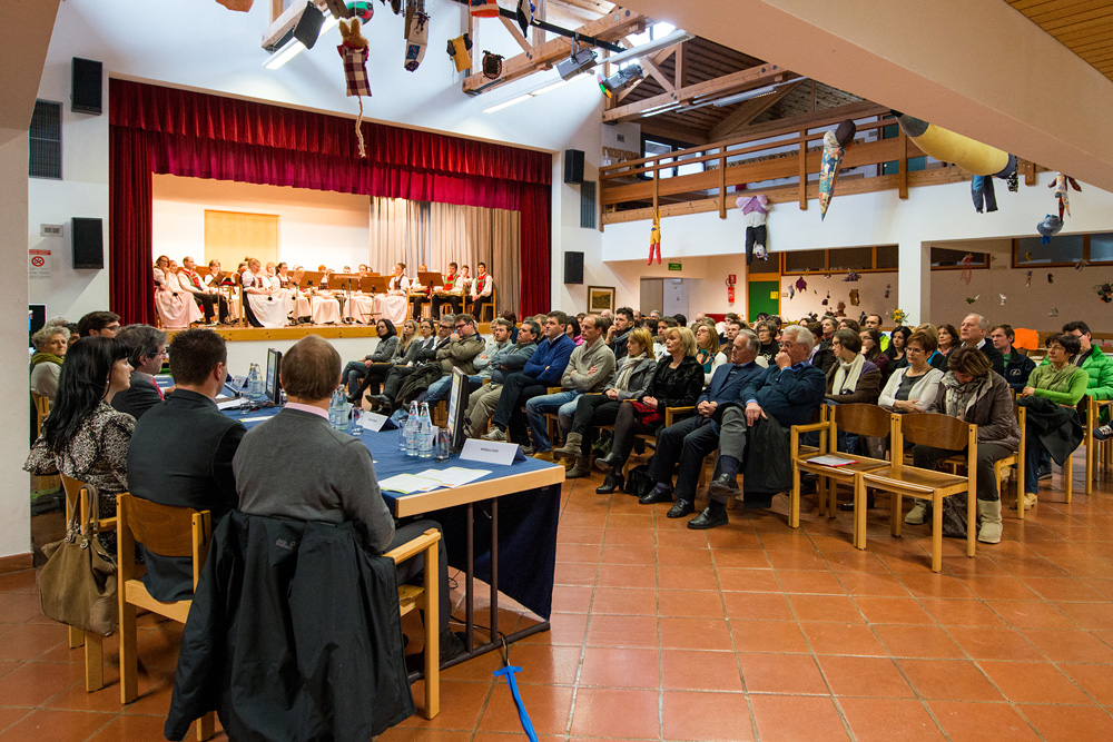 Tsch&ouml;gglberg-Team  - Conferenza stamp