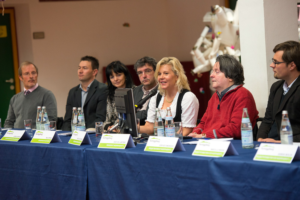 Tsch&ouml;gglberg-Team  - Conferenza stamp