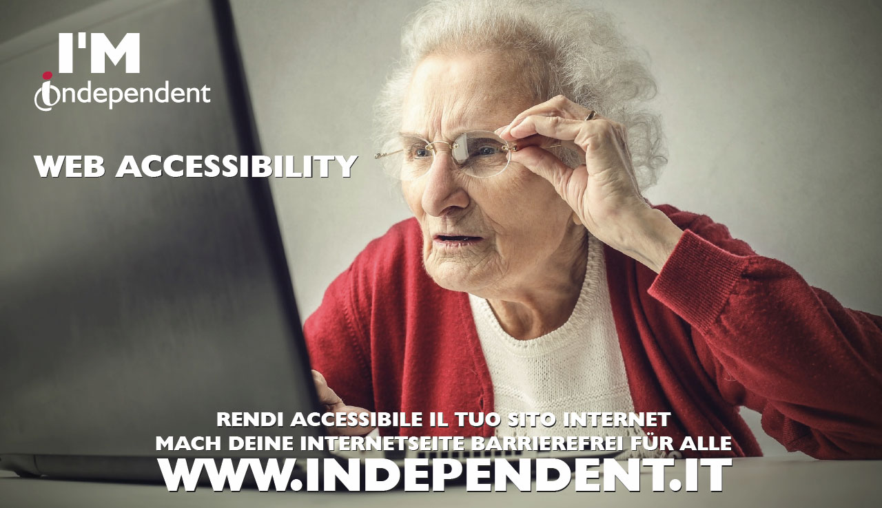 Rendi accessibile il tuo sito internet Web Accessibility