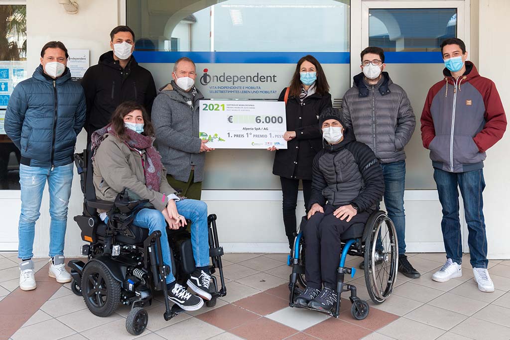 Consegna del Premio Mobilit&agrave; Alto Adige 