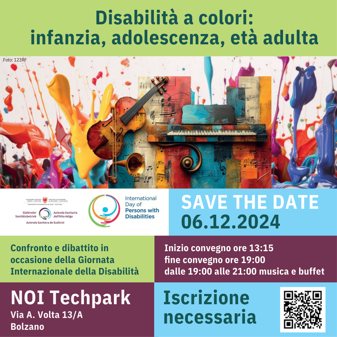 Disabilit&agrave; a colori: infanzia, adolescenza, et&agrave; adulta